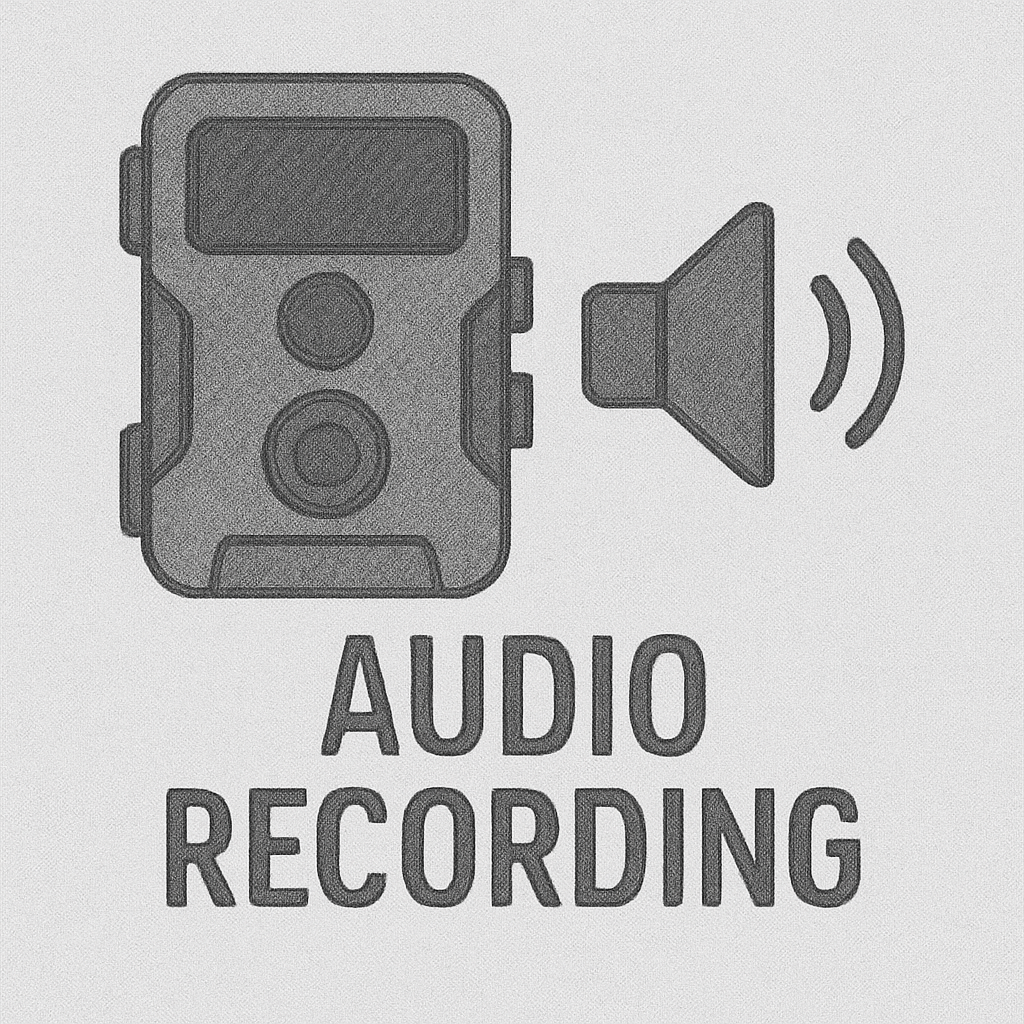 Lydoptagelse i Vildtkameraer